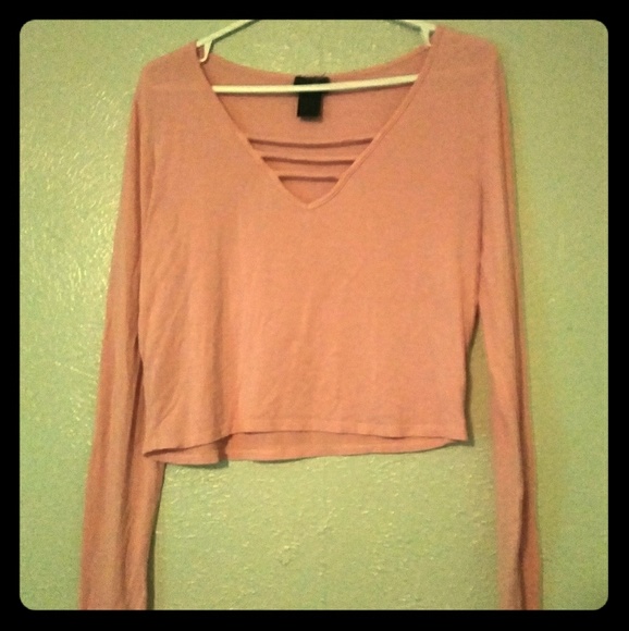 Soft Pink crop top - Picture 1 of 1